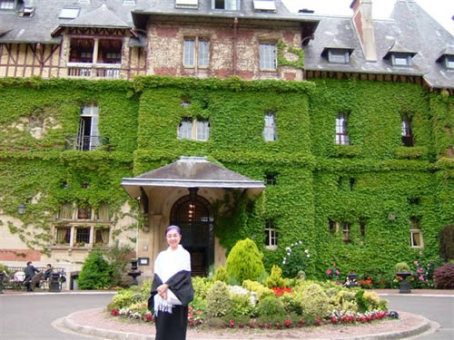 シャンティイのホテル